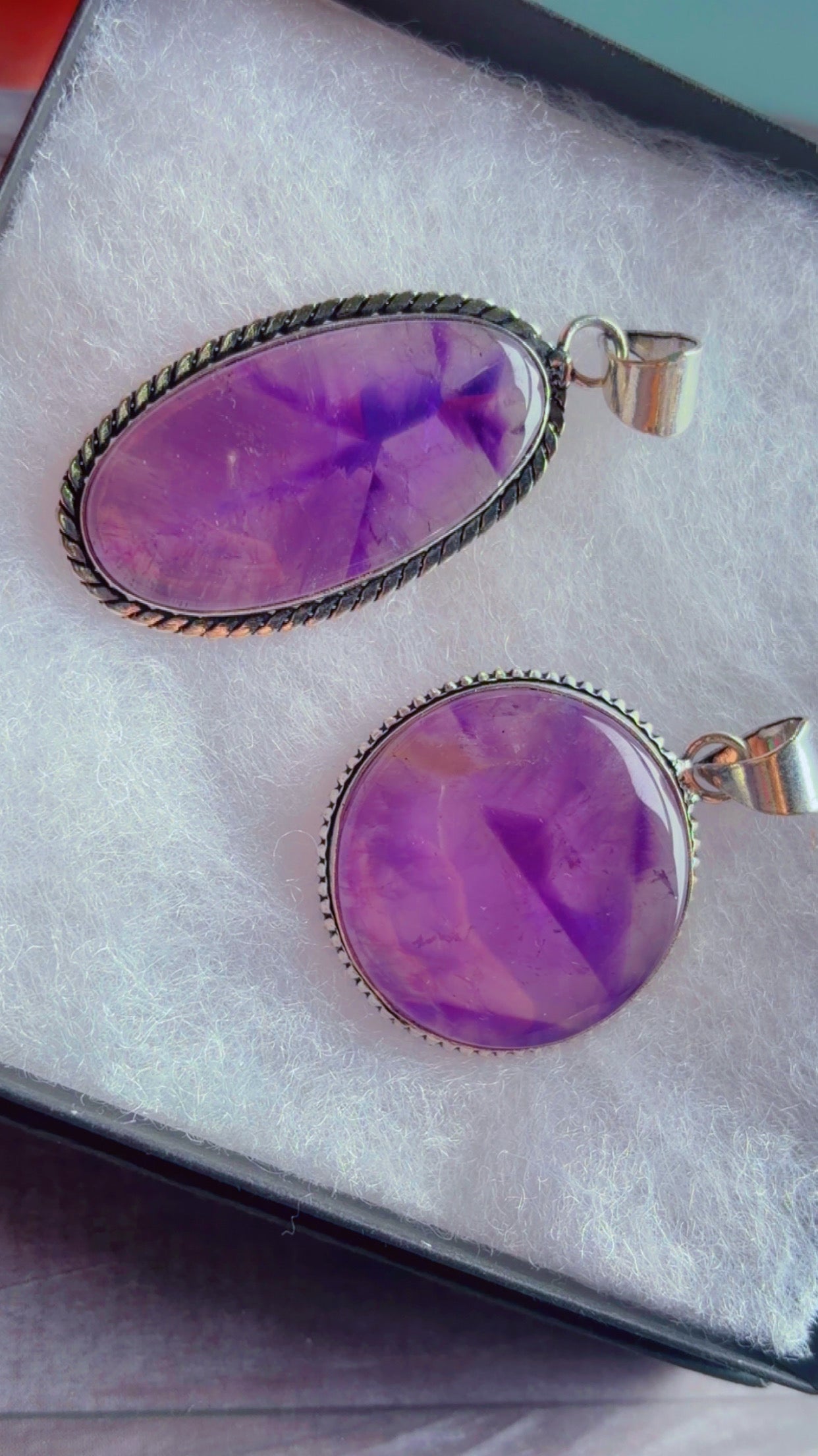 Amethyst gemstone