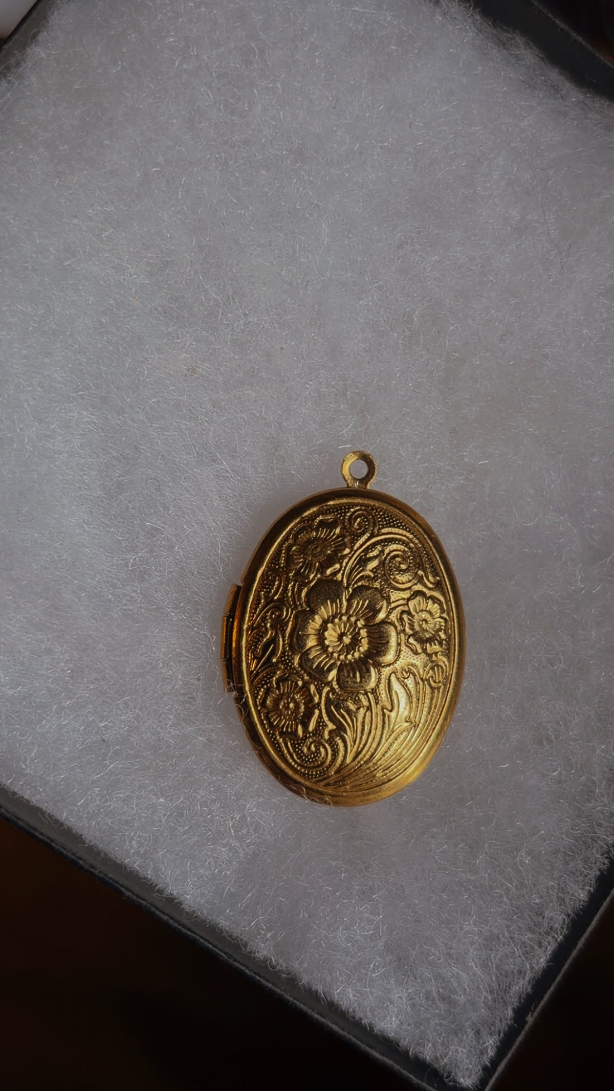 Handmade mouse paw locket