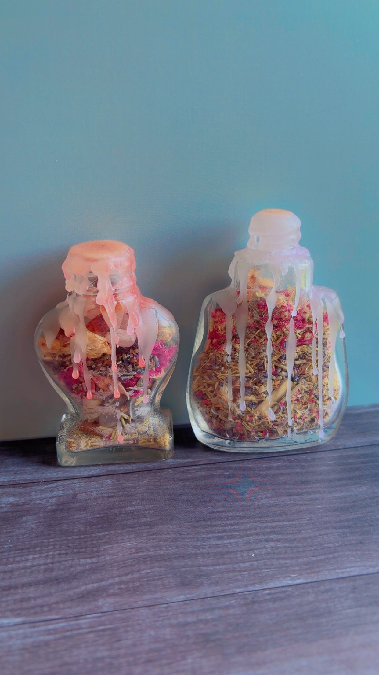 Handmade spell jars