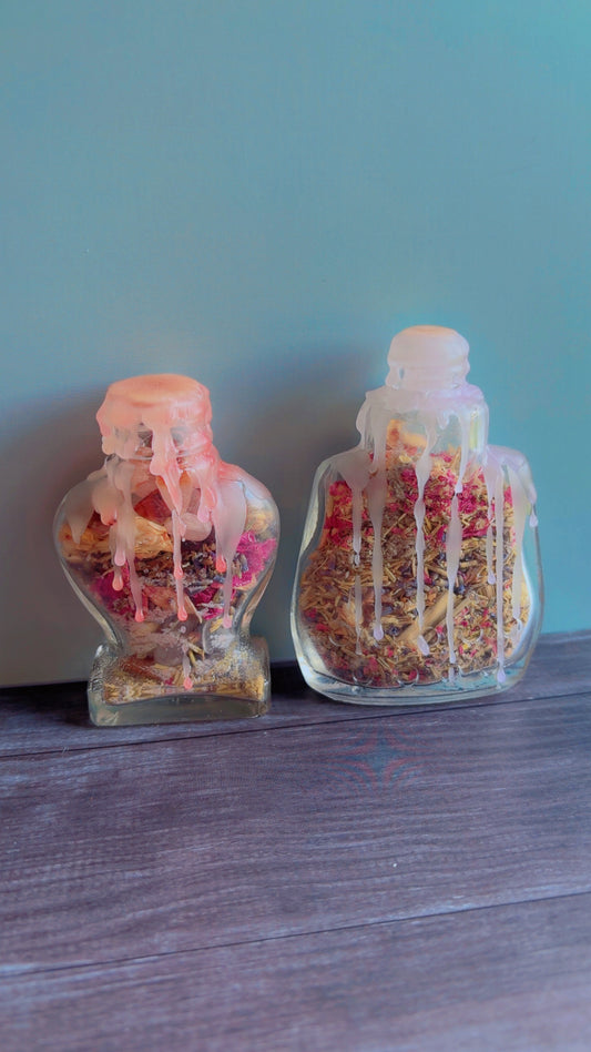 Handmade spell jars