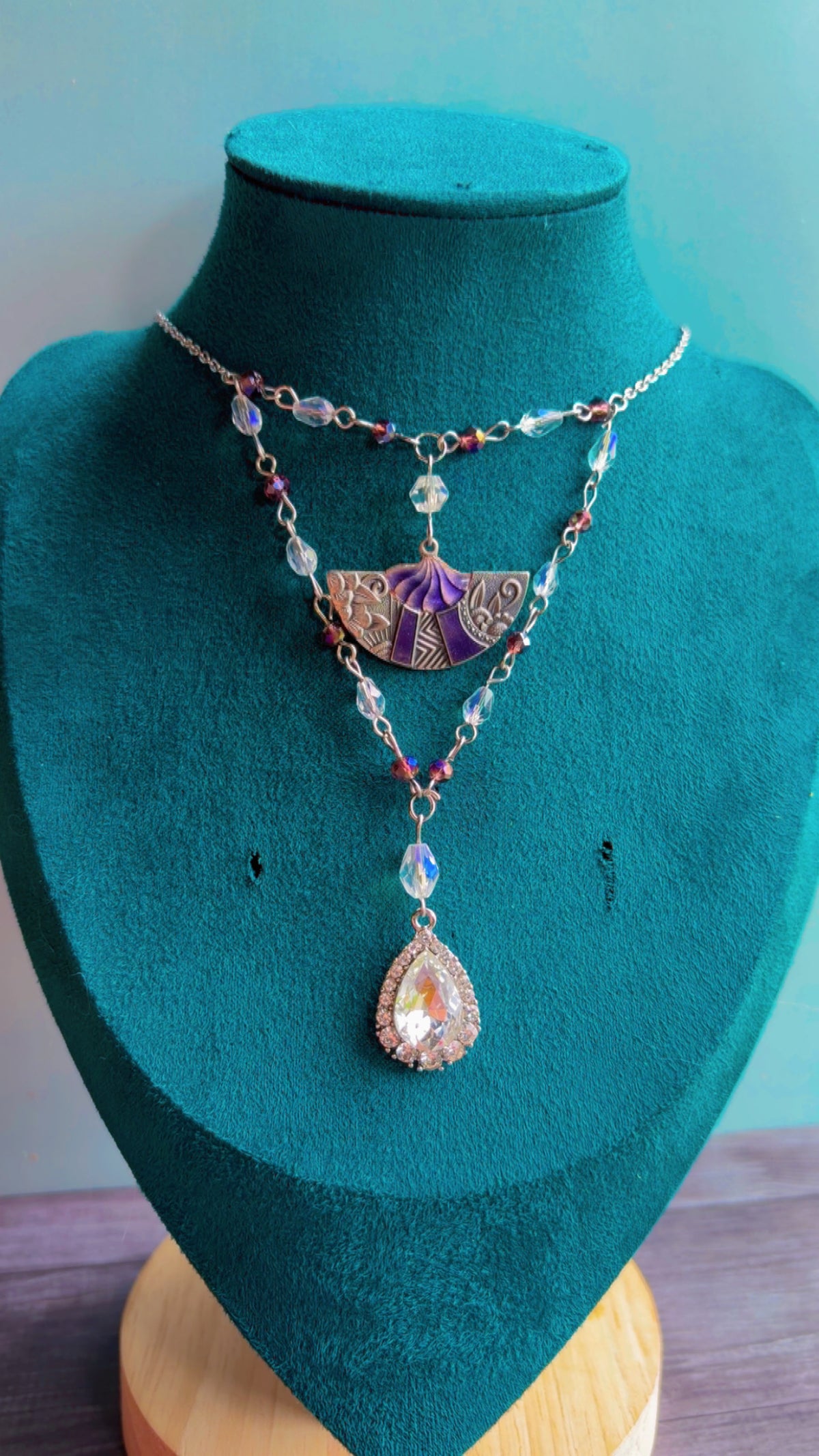 Handmade layered necklace