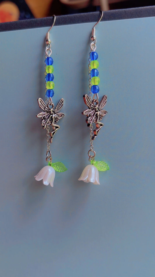 Handmade fairy earrings
