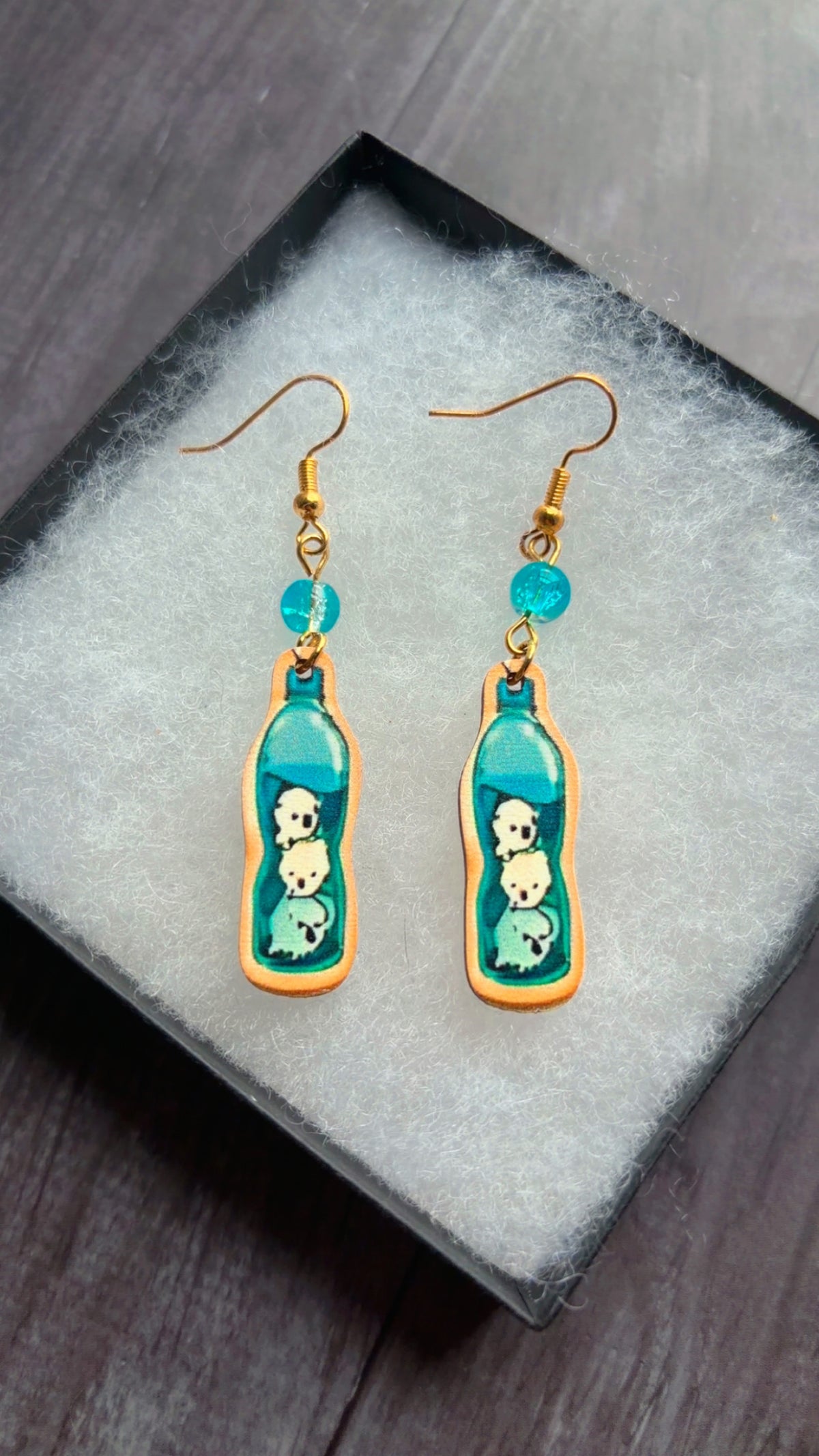 Handmade H2bOo earrings