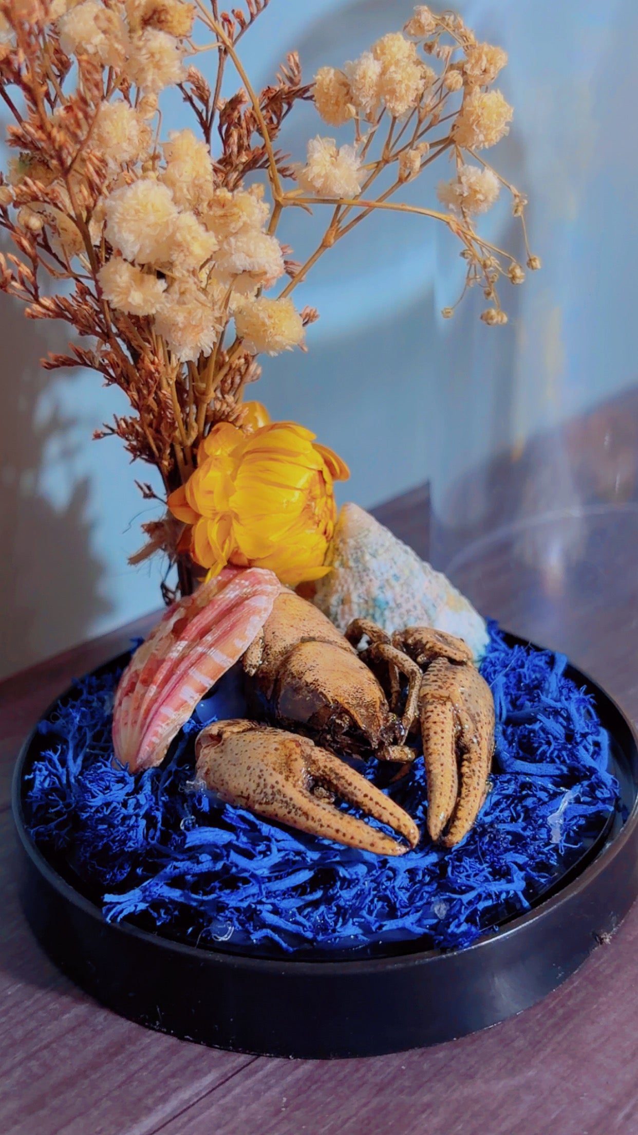 Handmade crawfish dome