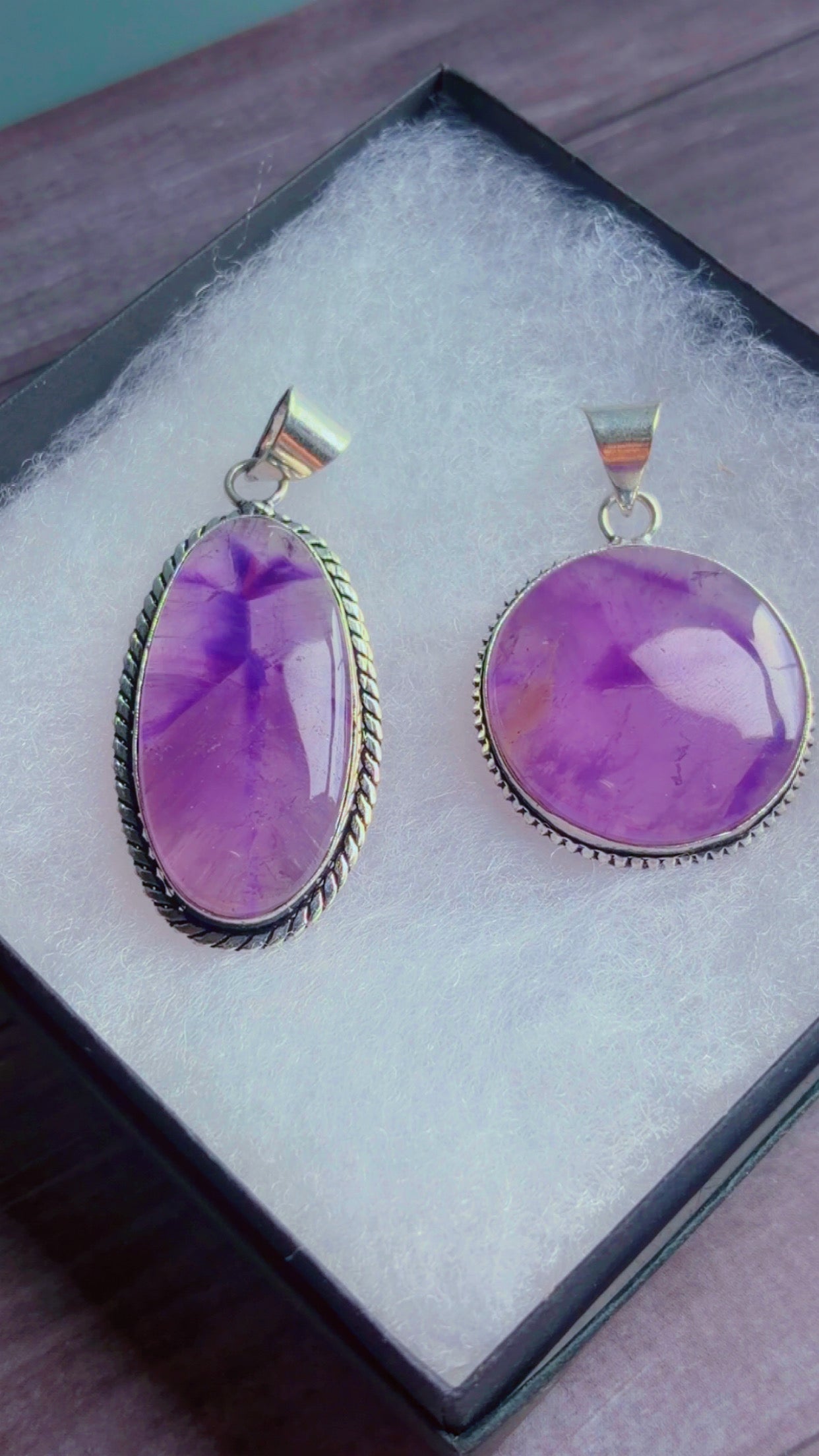 Amethyst gemstone