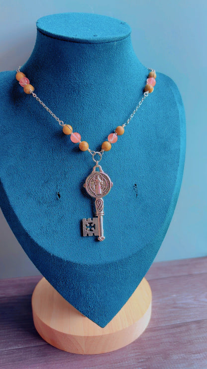 Handmade key necklace