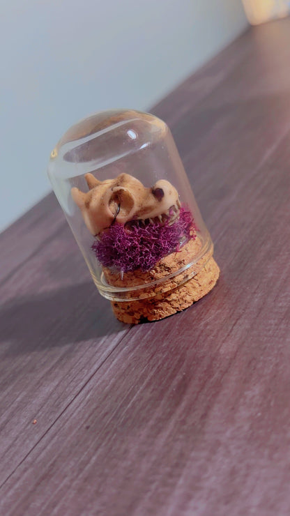 Handmade faux dragon mini dome
