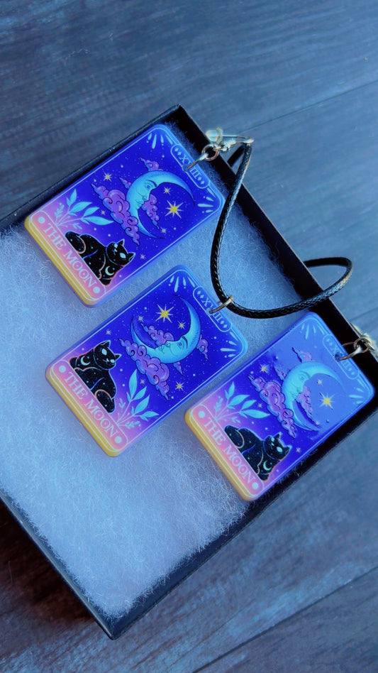 Cat tarot card set