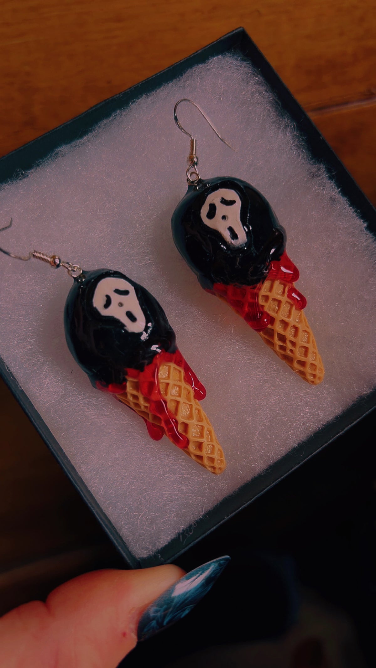 Handmade i-scream GF earrings