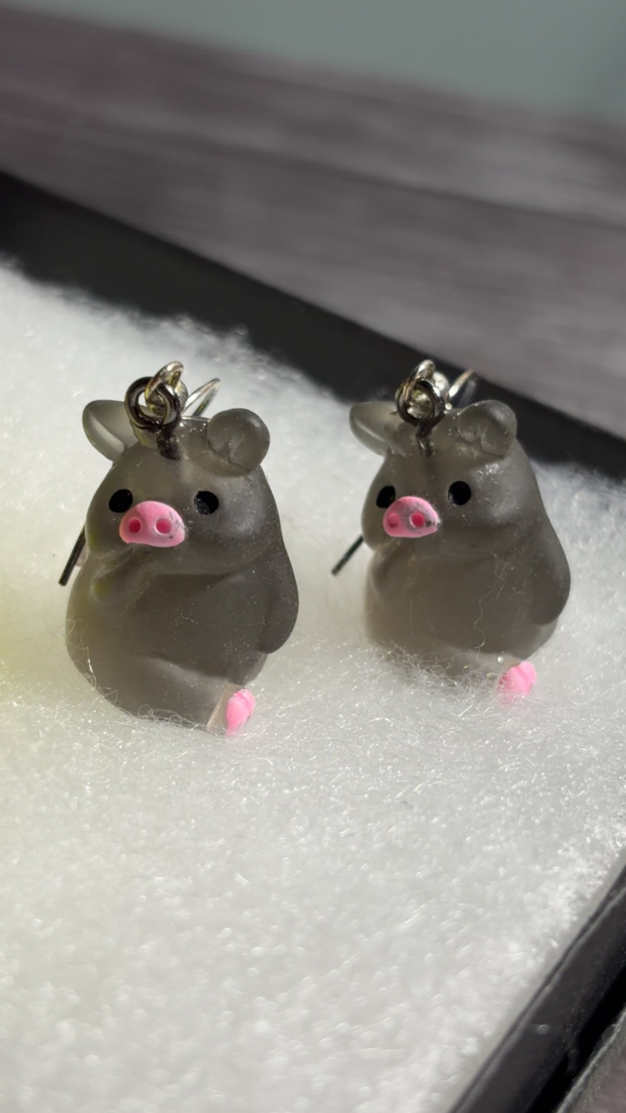 Handmade 🐷 earrings