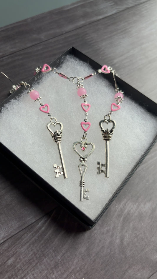Key to my 💗 handmade set