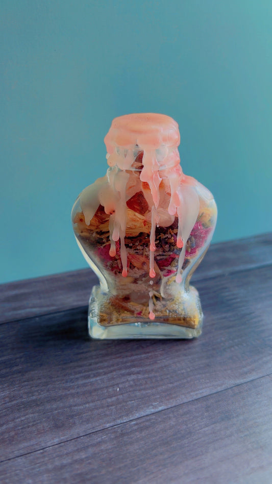 Handmade spell jars