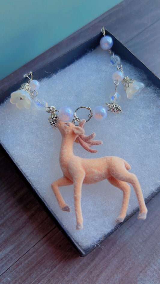 Walking in a winter wonderland necklace