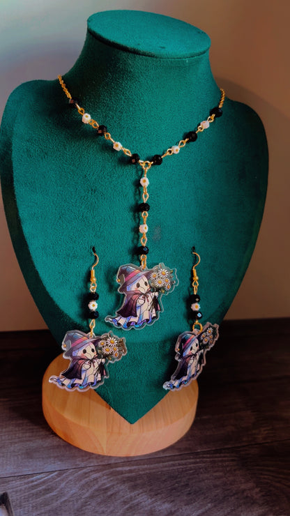 Handmade ghost bouquet set