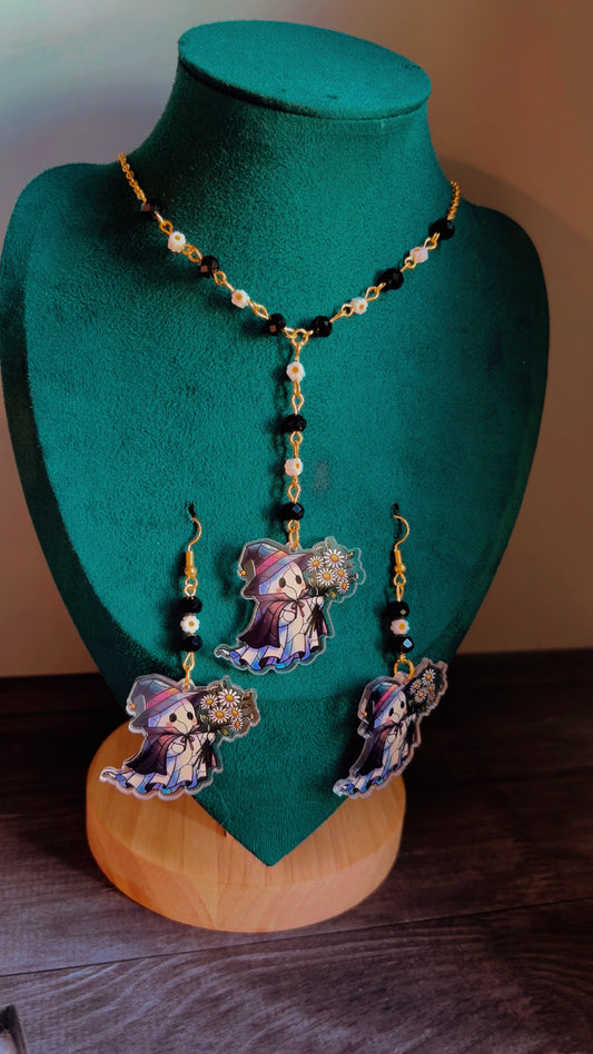 Handmade ghost bouquet set