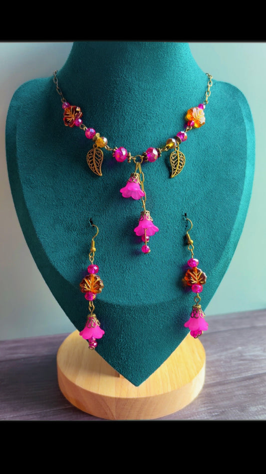 Handmade fall forest fairy set