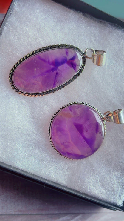 Amethyst gemstone