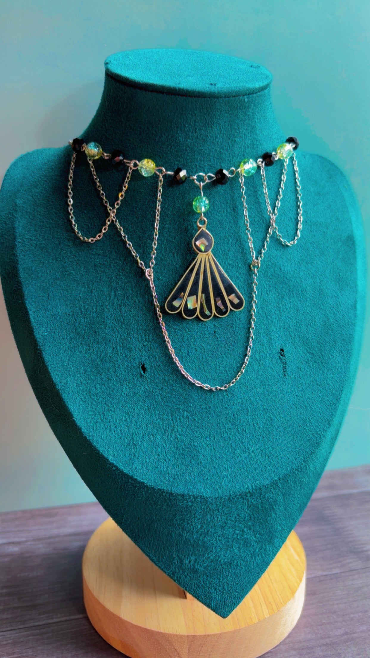 Handmade layered necklace