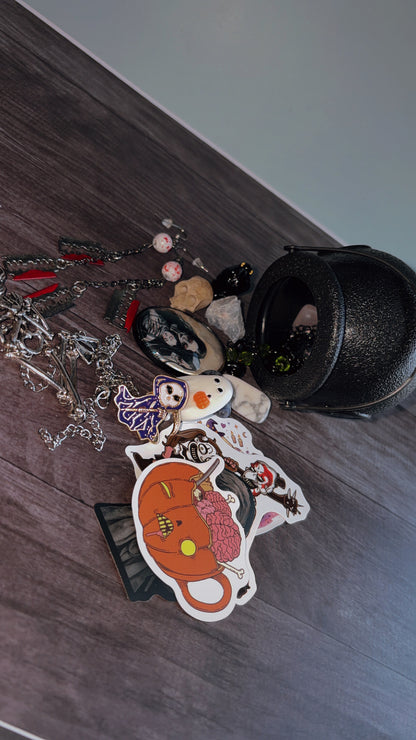 Mystery cauldrons (Halloween mystery goodies)