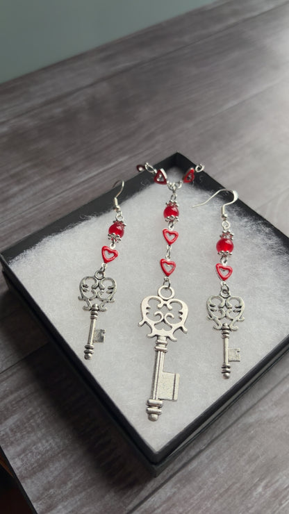 Key to my ❤️ handmade set