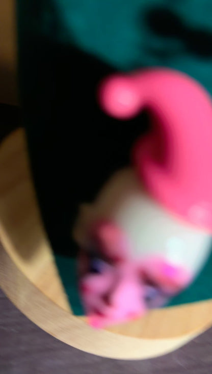 Handmade clown necklace